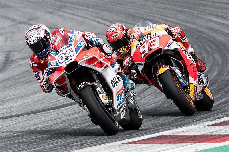 ​MotoGP: Dovizioso vence en último suspiro a Marc Márquez (VIDEO)