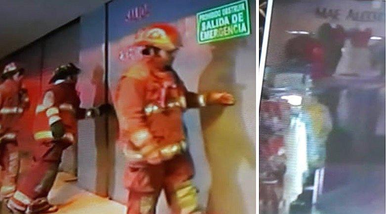 ​Cercado de Lima: Se incendia conocida tienda por departamento del Jirón de la Unión