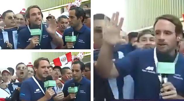 Periodista de Movistar Deportes da el ejemplo ante cántico racista a Chile 