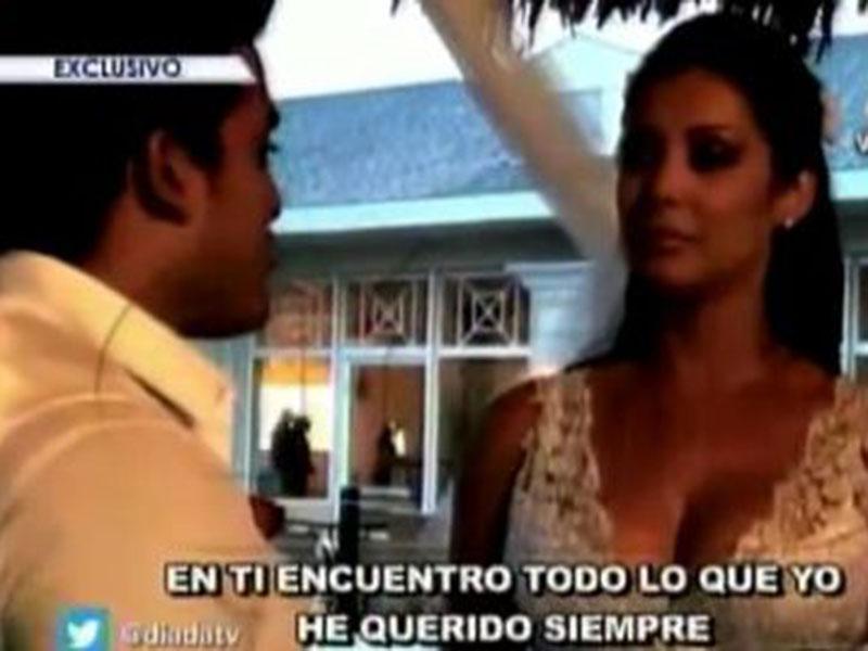 Así fue el matrimonio de Karla Tarazona y Christian Domínguez en Cuba [VIDEO]