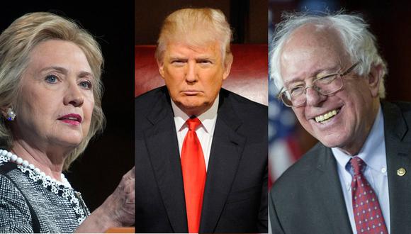 Donald Trump perdería elecciones contra Hillary Clinton o Bernie Sanders