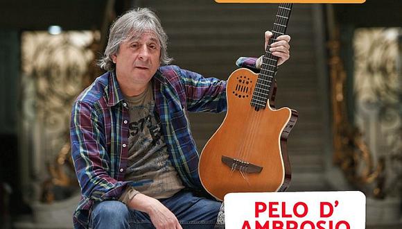 Pelo D' Ambrosio celebrará aniversario en concierto con artistas de la música andina