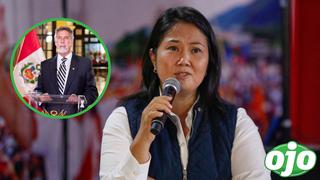 Keiko Fujimori increpa a Sagasti: “El presidente no genera calma, la cancha no está pareja”