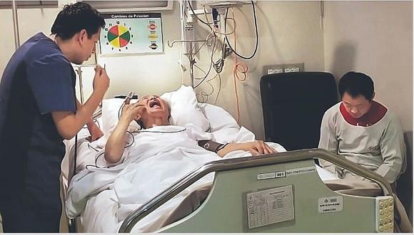 Peritos revisarán salud de Alberto Fujimori tras cumplir cien días internado en clínica 