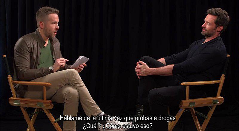 Ryan Reynolds realiza divertida entrevista a Hugh Jackman [VIDEO]   
