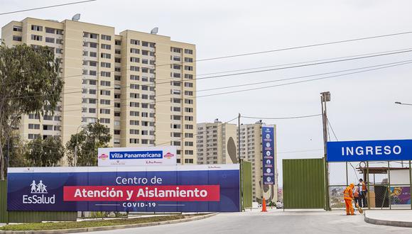 EsSalud habilitó la Villa Panamericana como Centro de Atención y Aislamiento para pacientes COVID. (Foto: César Zamalloa / GEC Archivo)