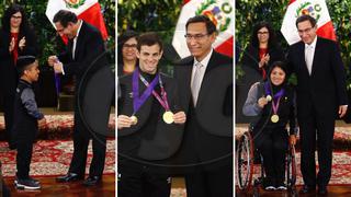 Martín Vizcarra condecoró a los medallistas de los Juegos Parapanamericanos Lima 2019│FOTOS