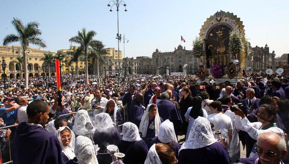 Señor de los Milagros, amado por los católicos del Perú.