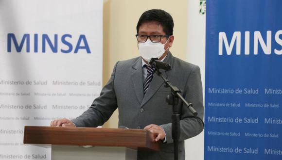 El ministro de Salud, Jorge López, respondió sobre el escándalo de los falsos fallecidos en Reniec. (Foto: GEC)