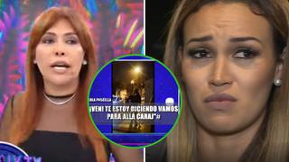 Magaly Medina a Angie Arizaga: “estás mal de la cabeza, tú necesitas terapia"│VIDEO