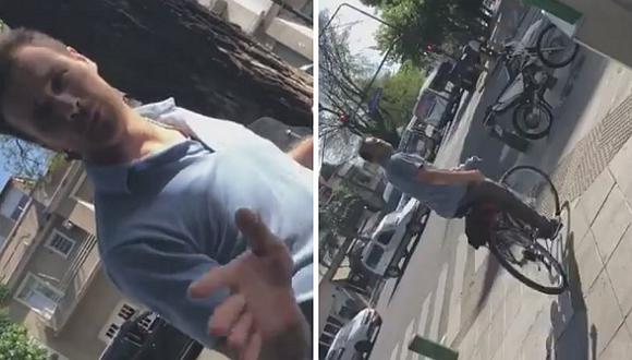 Adolescente  graba a sujeto que la acosaba en plena calle y lo difunde en redes (VIDEO)