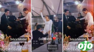 Laszlo Kovacs y Mili Asalde se casaron en tierna boda: Novia se negó a usar vestido y se casó en pantalón