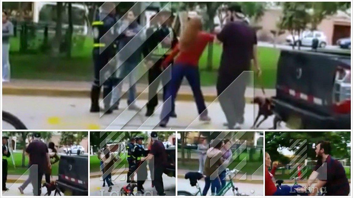​San Isidro: mujeres se agarran a golpes por ¡ladridos de perro! (VIDEO)