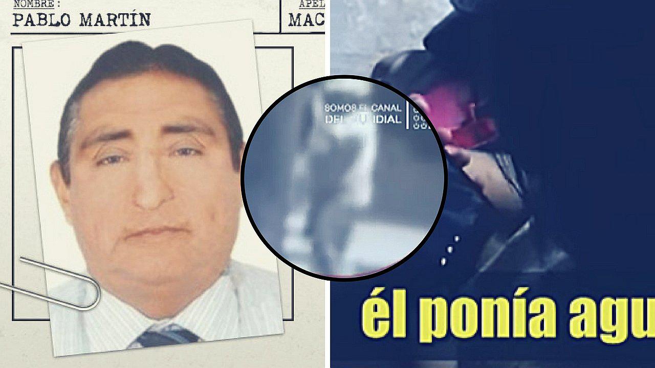 Cámaras captan las últimas imágenes de director que violó a niña y que está no habido