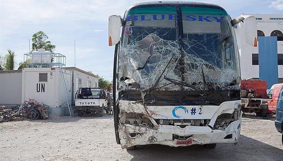 Haití: bus en fuga mata a 38 personas y varias víctimas eran músicos 
