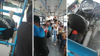 Elecciones 2020: Chofer de bus deja varado a sus pasajeros para ir a votar y evitar multa | VIDEO