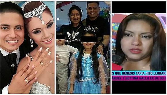 ​Génesis Tapia se casó con su manager y expareja de su esposo la llama ‘robamaridos’