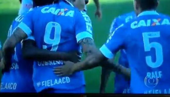Paolo Guerrero anotó en el triunfo de Corinthians ante Criciúma [VIDEO]