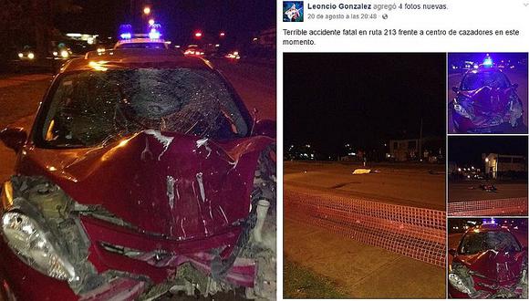 ​Facebook: Sacó foto de accidente y luego se dio cuenta que víctima era su hijo [FOTOS]