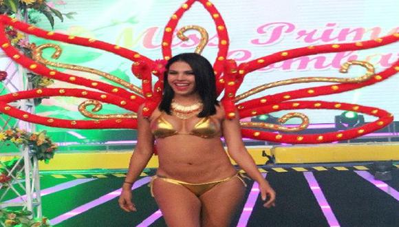 Combate: Stephanie Valenzuela fue elegida 'Miss Primavera' 