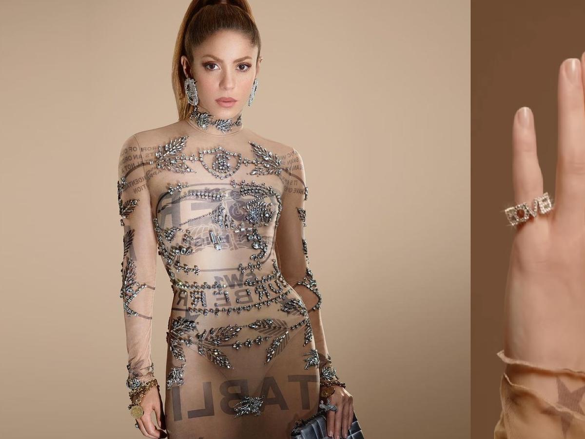 Shakira es nueva imagen de Burberry y posa con vestido transparente y un  anillo que dice amor | RMMN | OJO-SHOW | OJO