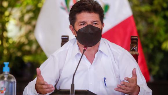 Pedro Castillo afirmó que el gobierno sí apuesta por la inversión privada tras darse la tregua en el conflicto Las Bambas. Foto: archivo Presidencia