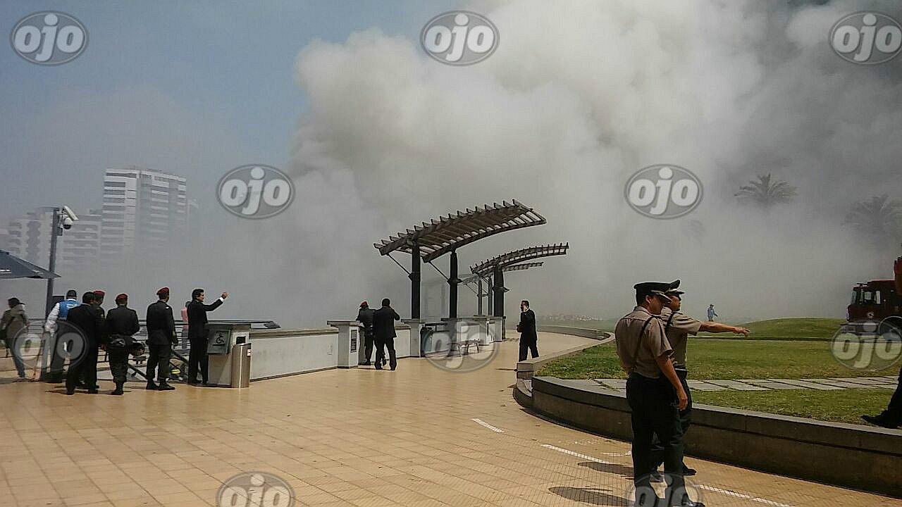 Larcomar se pronuncia tras incendio en sala de cine y da estos detalles 