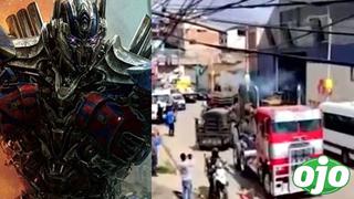Transformers en Perú: Optimus Prime y los ‘Autobots’ causan furor en las calles de Cusco