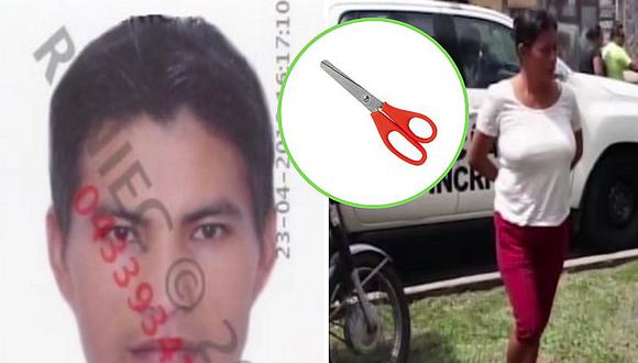 Mujer asesina con una tijera a su pareja durante discusión en Iquitos (VIDEO)