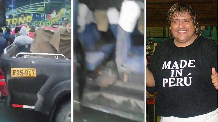 ​Bus de Toño Centella choca con combi y salvan de morir en plena carretera (VÍDEO)