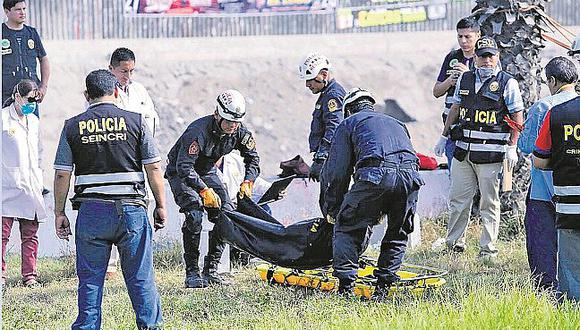 Hijo de Policía aparece muerto en el río Rímac 