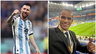 Messi recibe el apoyo de Rivaldo: “Dios sabe todas las cosas y te coronará el domingo”