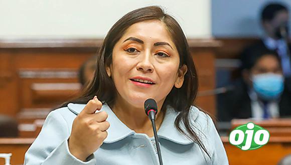 La congresista de Perú Libre aseguró que el incremento en la asignación motivará a los parlamentario a “seguir trabajando”.