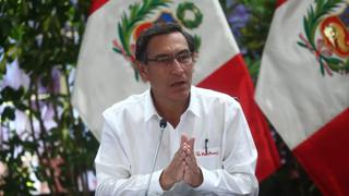 Martín Vizcarra tiene una aprobación del 83% de la población, según Ipsos