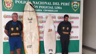 Coronavirus en Perú: Papá e hijo son intervenidos por surfear en la Costa Verde | VIDEO
