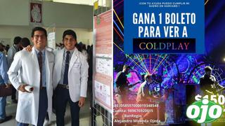 Joven rifa sus entradas de Coldplay para juntar dinero y poder estudiar en Harvard: “es mi sueño” 