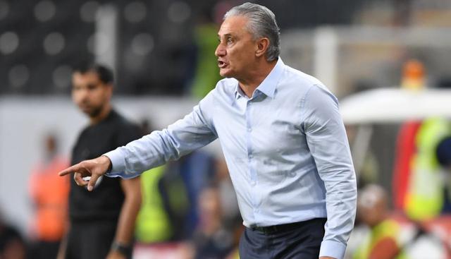 4.- Tite (selección de Brasil): 6 votos (1.5%). (Foto: AFP)