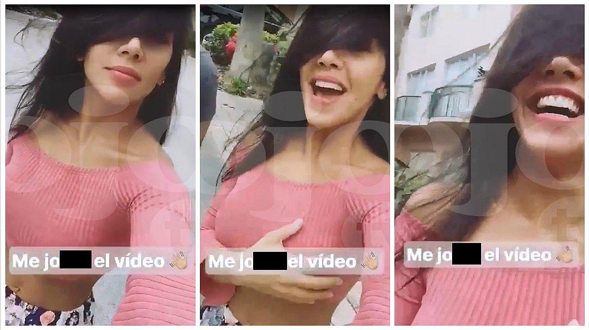 Vania Bludau muestra sin roche video donde novio le toca partes íntimas