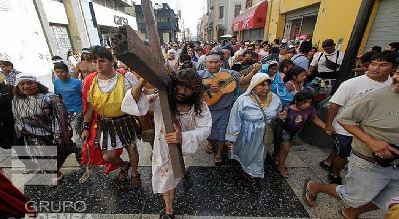 ​Semana Santa: Este es el nuevo recorrido que hará el 'Cristo Cholo'