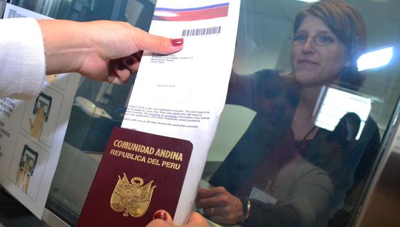 Si la visa es aprobada, el pasaporte visado le será enviado dentro de los cinco a siete días hábiles siguientes a su cita. (Foto: Andina)