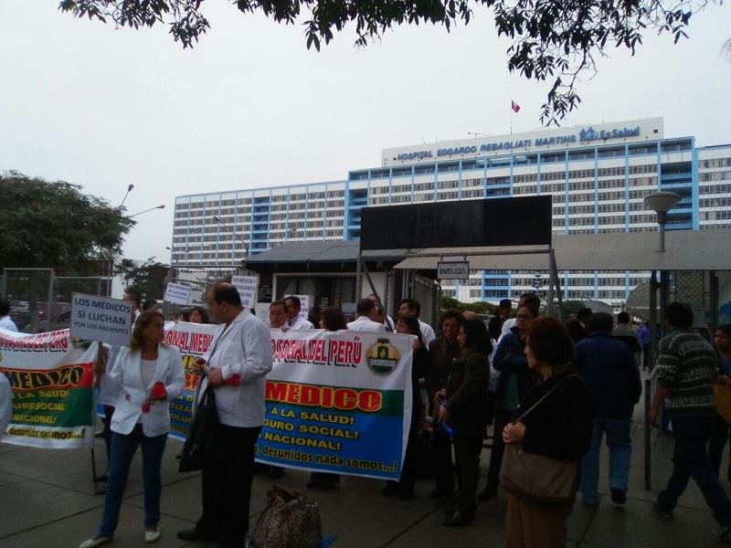 ​Atención habitual en hospitales de EsSalud pese a paro de sindicato