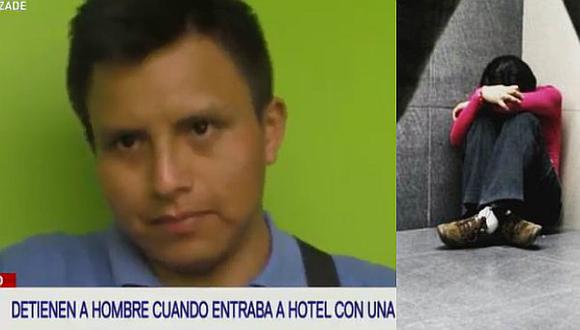 Así fue la captura de sujeto que entraba a un hotel con niña de apenas 12 años (VIDEO)