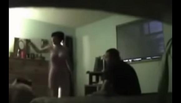 Youtube: Coloca una cámara para 'ampayar' a su esposa infiel y sucede lo peor 