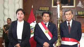 Presidente Pedro Castillo toma juramento a Emilio Gustavo Bobbio como nuevo ministro de Defensa