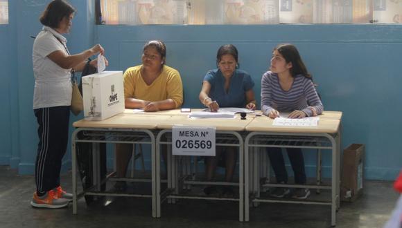 En estas elecciones la ONPE ha ampliado significativamente el número de locales de votación. (Foto referencial: GEC)