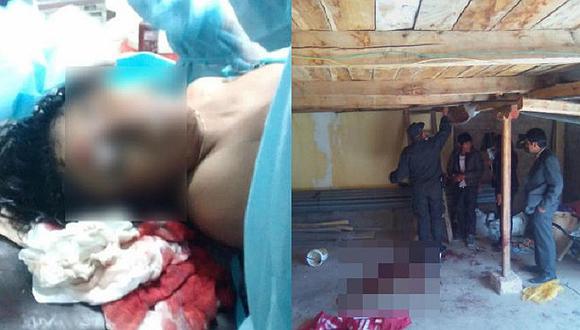 Ayacucho: Hombre golpea y arroja de un segundo piso a su pareja 