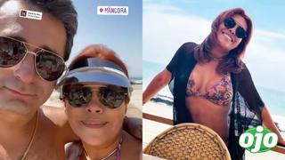 Magaly Medina y su esposo disfrutan vacaciones en Máncora │VIDEO