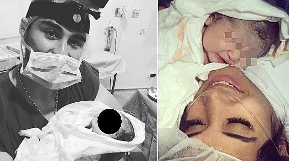 Melissa Paredes: Gato Cuba le da el más bello regalo a su bebita recién nacida