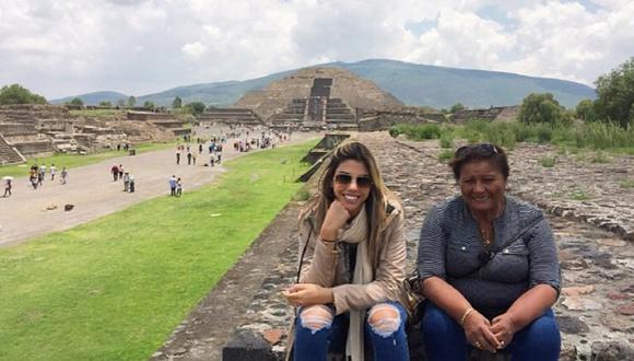 Paolo Guerrero: ¡Alondra García Miró y Doña Peta de vacaciones en México! [FOTOS]