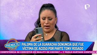 Paloma de la Guaracha rompe en llanto al revelar que Tony Rosado quiso quitarle el vestido: “el cuerpo lo siento medio frío”